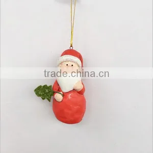 Made in China Small Santa Claus Christmas Wall Hanging Decorations thumbnail-2