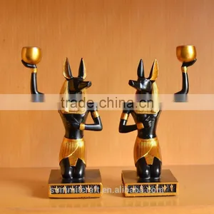 Wholesale Resin Egyptian Anubis Statues thumbnail-1