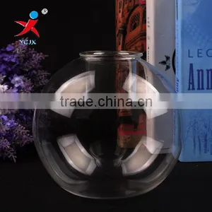 Aluminum Wax Fluted Body Ball Glass Candel Holder thumbnail-1