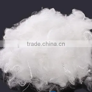 100%Raw White Recycled Polyester Staple Fiber thumbnail-1