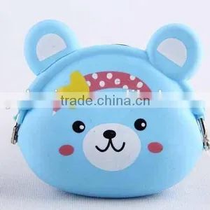 Bear Design Coin Purse/Silicone Purse thumbnail-3