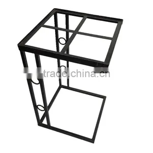 Dongguan Furniture Modern Metal Iron Black End Side Table Frame thumbnail-1