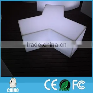 Combinated LED Stool Bench Cube LED Bench Chair thumbnail-1