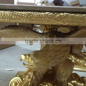 Victorian Reproduction Furniture Carved Eagle Console For Living Room Display thumbnail-5