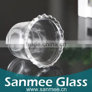 Supplies Transparent Wholesale Glass Lamp Shade,Decorative Glass Lamp Shade thumbnail-3