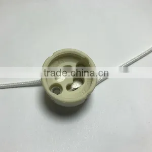 Plastic Rear Cover Porcelain GU10 Lamp Holder thumbnail-2