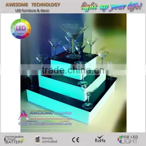 Modern Wedding Stand LED Decorative Cake Stand thumbnail-1