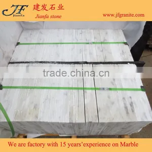 Bathroom Use Chinese Cheap Guangxi White Marble Slab Natural Stone Slab thumbnail-3