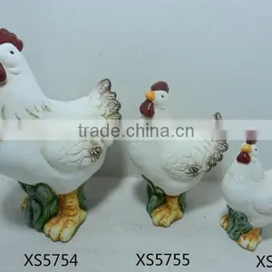 Ceramic Easter Chicken for Spring Home thumbnail-6