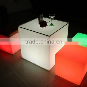 Led Bar Furniture,club Bar Table Chair/Led Cuboid Bar Table thumbnail-6