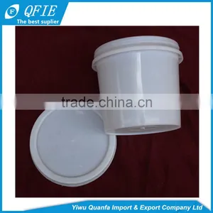 Wholesale Clear Food Grade PP 1 Litre Empty Plastic Screw Top Buckets With Handle thumbnail-6