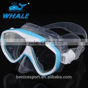 Wholesale Tempered Glass Waterproof Customized Diving Glasses thumbnail-1