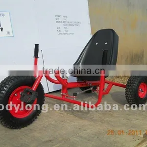 China Wholesale Cheap go Kart Metal Frames Three Wheels Wheel Barrow go Kart HD001 thumbnail-1