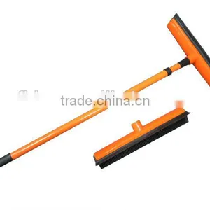 House Cleaning Rubber Brush Floor Mop Squeegee With Extensible Iron Hande thumbnail-1