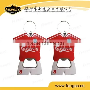Hot Sale Promotional Custom Metal Bottle Opener Keychain thumbnail-1