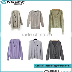 Factory Direct Sale Winter Women Hand Knitted Sweater thumbnail-1