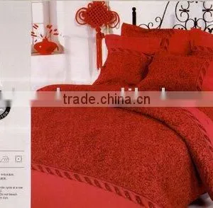 100%cotton 4pcs Bedding Set Moda-b-067 thumbnail-1