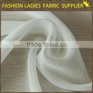 100polyester Pure Chiffon Solid White Fabric, Chiffon Fabric for Maxi Dress thumbnail-1