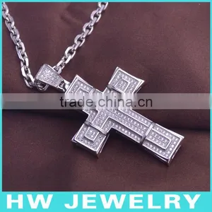 HWMCP1284 Micro Pave Setting Fashion Jewelry Wholesale Hip Hop Bling Jewelry thumbnail-1