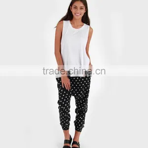 Women Comfortable Joggers Knitted Casual Pants Ladies Jogger Trousers thumbnail-1