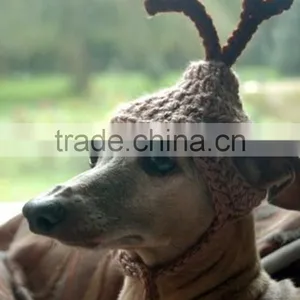 Fashion Winter Reindeer Antlers Dog Hat thumbnail-2