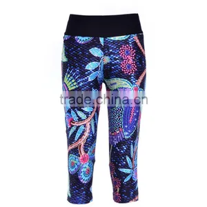 New Arrival Sports Compression Yoga Pants Women Leggings 2017 thumbnail-2
