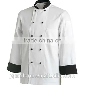 China High Quality White Black Men's Chef Uniforms, Kitchen Uniforms , Cooking Uniforms thumbnail-5