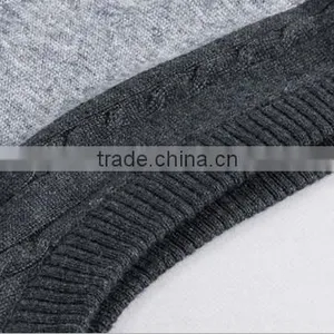 Man Cheap Sleeveless Button Polyester Knitted Sweater Vest With Lowest Price thumbnail-4