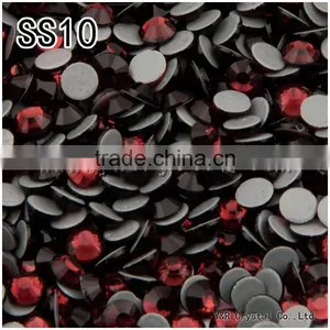 2058HF Amethyst Color Ss10 2.7-2.9mm Hot Sale and Best Quality Iron On Flatback Rhinestones Crystal Hotfix thumbnail-1