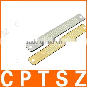 Car Luminous Temporary Parking Card/Move The Phone Number Card/Mobile Phone Number Plate Message Card thumbnail-1