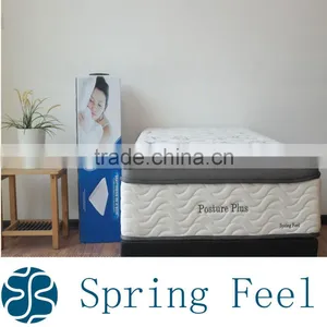 Hot Sale Bamboo Latex 5 Star Hotel Bed Mattress thumbnail-6