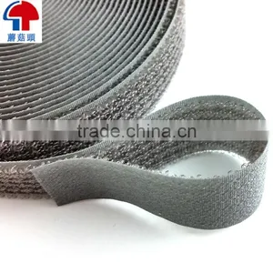 Grey Colour Uni-tape Combined Hook and Loop Male and Female Side in One Surface thumbnail-1