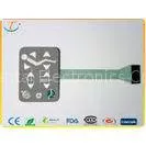 Multi-Layer Flexible Membrane Switch Gloss For Medical Machine , 25mA - 100mA thumbnail-1