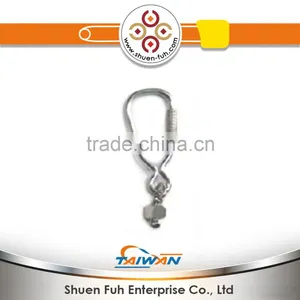 Metal Rotating Hook With Exclamation Led Key Chain thumbnail-1
