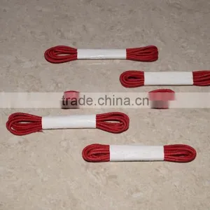WAX ROUND COTTON SHOELACES thumbnail-1