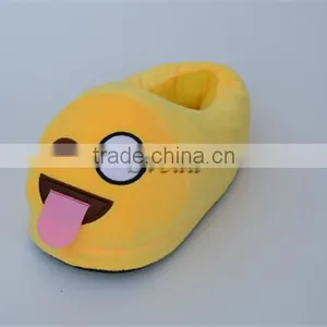 Latest Emoji Slipper Emoji Plush Slipper Soft Plush Toy Chinese Factory Wholesale Price thumbnail-5