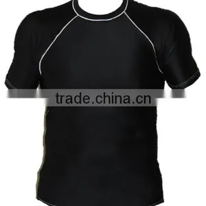 Wholesale Custom Sublimated Lycra Short Sleeve BJJ Rash Guard thumbnail-5