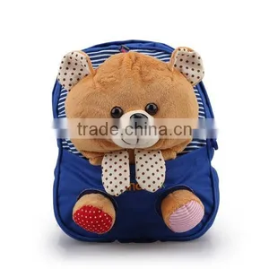 Korea Style Cartoon Animal Doll Kindergarten School Kids Backpacks thumbnail-3