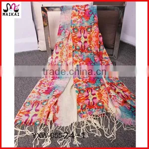 Western Hot Sale Autumn Winter Fashion Merino Wool Scarf thumbnail-1