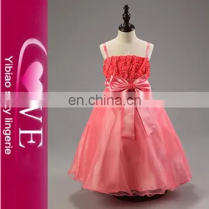 Pompon Skirt Children Frocks Designs Baby Clothes Girls Party Dresses thumbnail-3