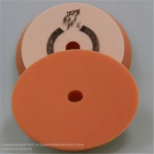 Buffing & Shine Sponge Foam Polishing Pads 6inch Orange Color thumbnail-2
