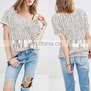 New Model 95 Cotton 5 Spandex Wholesale Custom All Over Print T-shirt thumbnail-1