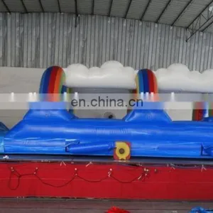 Hot Ocean Inflatable Water Slideway With Pool thumbnail-1
