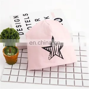 High Quality Fashion Printed Star Cotton Baby Hats&caps thumbnail-5