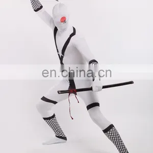 Ninja Costume Adult Full Body Suit 2nd Skin Zentai Halloween Fancy Dress thumbnail-1