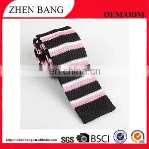 Factory Wholesale Cheap Polyester Knit Men Neck Tie thumbnail-2