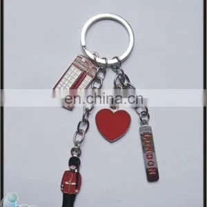 Wholesales I Love London Tower Bridge Key Ring thumbnail-3