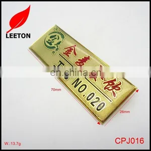 Metal Rectangle Name Badge Holder thumbnail-3