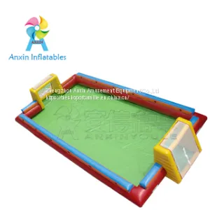 Giant Outdoor Games Inflatable Soap Football Soccer Field for Kids and Adult thumbnail-1