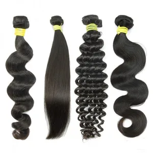 KHH Wholesale Mink Natural Raw Virgin Brazilian Cuticle Aligned Hair Bundles Human Hair Extension thumbnail-1